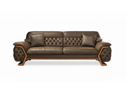 Sofa 3 miejsce do siedzenia Chesterfield Couch Podkładka Sofy do salonu Design Regulowana