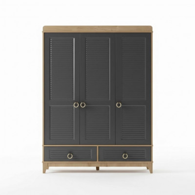 Szafa Szare Drewno Szafa Design szafy żłobek