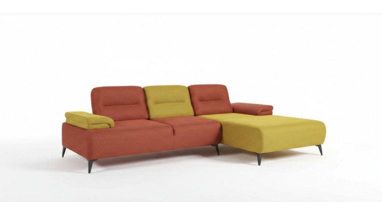 Dwukolorowa kanapa Narożnikowa w kształcie litery L, designerska sofa do salonu, nowoczesne kanapy