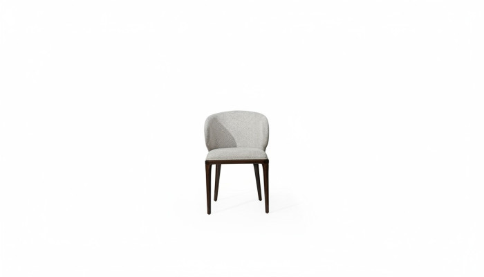 Ekskluzywne Szare Krzesło jadalnia Nowoczesne Designerskie Krzesło Tapicerowane Krzesła