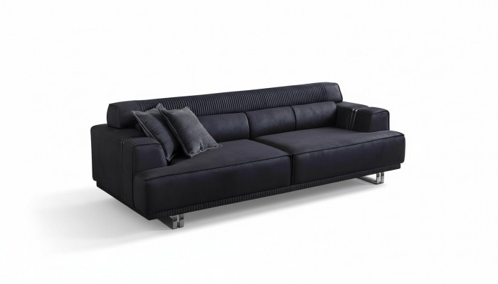 Sofa 3 miejsce do siedzenia Nowoczesne Meble Biały Salon Luksusowe Designerskie Meble 235cm