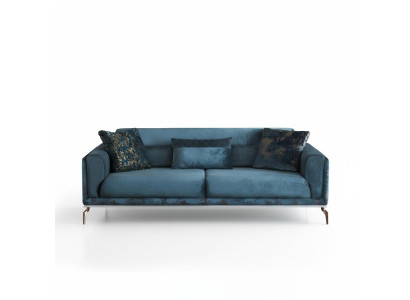 Nowoczesna Sofa 3 miejsce do siedzenia Luksusowe meble Green Design w kanapach do salonu 235cm
