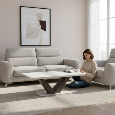 stolik kawowy Luxury Design Drewno Eleganckie Meble Salon stoły Stoliki do kawy