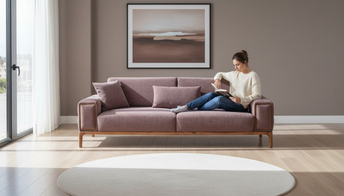 Nowoczesna sofa 3 miejsce do siedzenia Relaks sofa luksusowa 3 osobowa sofa do salonu kanapy