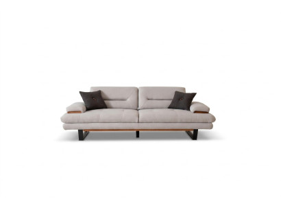Luksusowa Sofa 3 miejsce do siedzenia Meble Salon Designerskie Kanapy 238cm Sofy