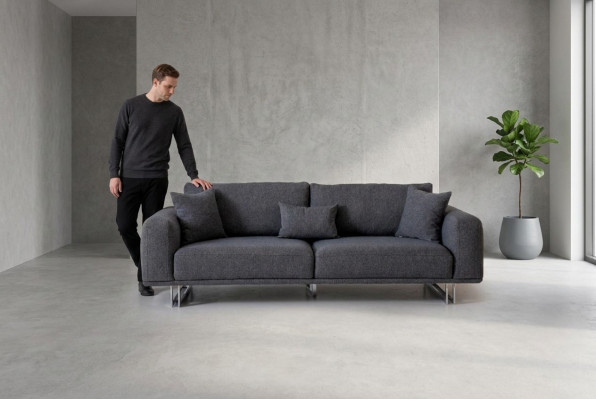 Nowoczesna Sofa 3 miejsce do siedzenia Meble w salonie designerskie luksusowe kanapy