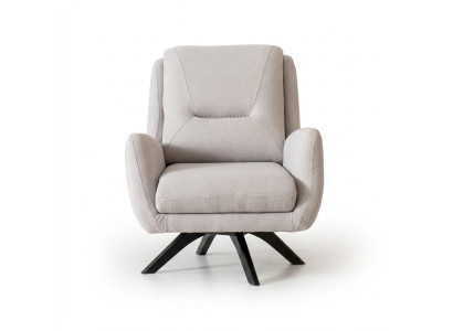 Fotel Nowoczesne Białe Meble do Salonu Włókiennicze Luxury Design Meble Lounge Club