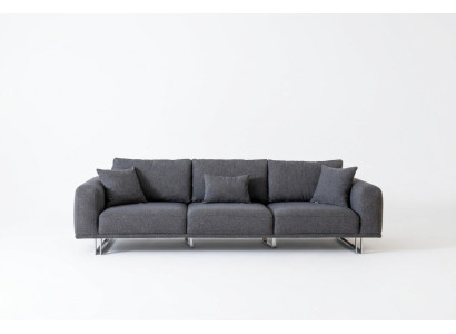 Sofa 4 miejsce do siedzenia Relaks Kanapa Kanapy Funkcja łóżka czteroosobowe Sofy Włókiennicze