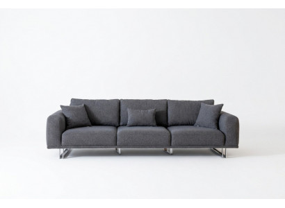 Sofa 4 miejsce do siedzenia Relaks Kanapa Kanapy Funkcja łóżka czteroosobowe Sofy Włókiennicze