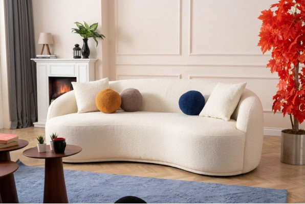 Design Couch Kanapy Półokrągłe Sofa Luksusowa Podkładka Meble 4 miejsce do siedzenia xxl duże