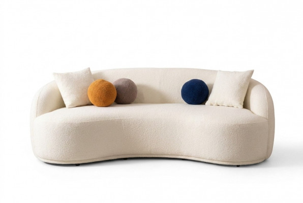 Design Couch Kanapy Półokrągłe Sofa Luksusowa Podkładka Meble 4 miejsce do siedzenia xxl duże