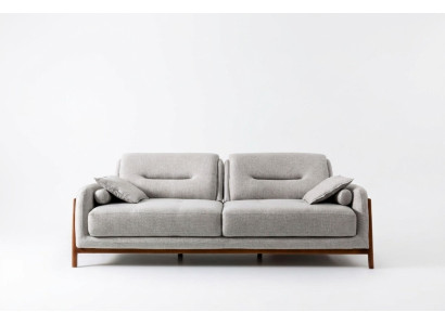 Luksusowa Sofa 3 miejsce do siedzenia Trzyosobowa Meble w Salonie Nowoczesna Podkładka Włókiennicza