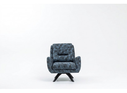 Salon luksusowy fotel szary klubowy salon nowoczesne designerskie meble