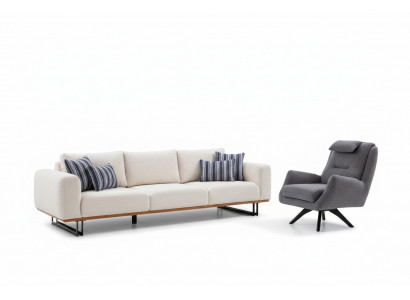 Luksusowy zestaw do salonu 2 sztuki. Design Zestaw sofowy 4+1 miejsce do siedzenia Kanapy Meble