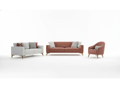 Zestaw do salonu stylowy Zestaw sofowy 3+3+1 miejsce do siedzenia luksusowe kanapy sofa meble