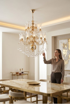 żyrandol Lampa lampa wisząca lampa kryształowa Lampa sufitowa Lampy 99x155