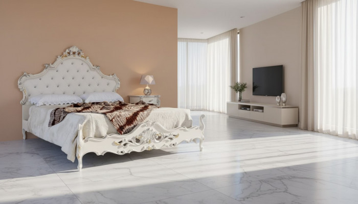 Łóżko Podkładka Design Luksusowe podwójne łóżko Chesterfield Drewno Meble Szafki