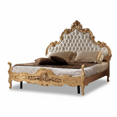 Łóżko Tapicerka Design Luksusowe podwójne łóżka hotelowe Chesterfield 180x200