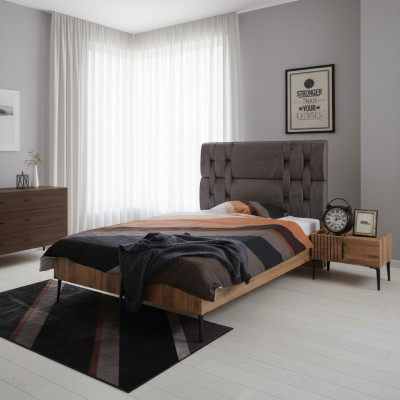 Luksusowa Sypialnia Stolik nocny Łóżko Dwuczęściowy komplet designerskich mebli