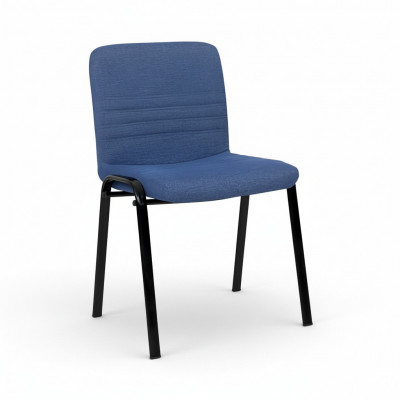 Krzesło biurowe Niebieskie Luksusowe krzesło biurowe Krzesło biurowe Włókienniczy Designerskie krzesło Meble metalowe