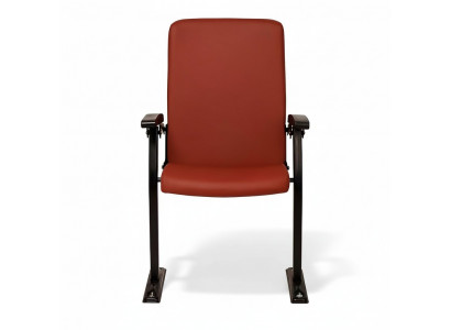 Fotel Sofa 1 miejsce do siedzenia dla Theatre Design Luksus Czerwony Fotel Art Deco Włókienniczy Nowość