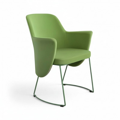 Krzesło do jadalni Krzesło krzesło kuchenne Fotel miejsce siedzące Materiał Modern Drewno Green nowe