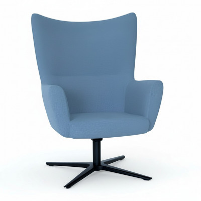 Blue Fotel EarsFotel Designer 1-miejsce siedzące Modern CocktailFotel