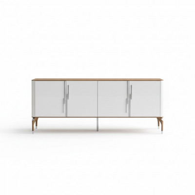 jadalnia Kredens Kredens z Lustro Nowoczesny Nowy Luksus Komody Drewno Design