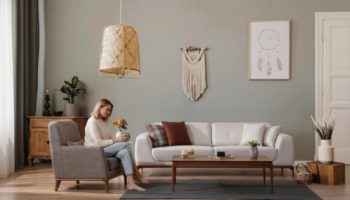 Luksusowy Biały Zestaw sofowy Sofa 3 miejsce do siedzenia Fotel Materiał Modern Modern Zestaw nowy