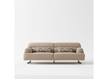 Sofa 3 miejsce do siedzenia Designerska Sofa Kanapa Sofy Kanapy Materiał Włókienniczy Nowa Podkładka