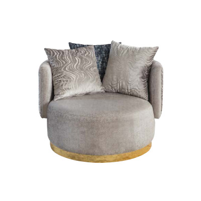 Design Fotel Luksusowy Jednomiejscowy Nowoczesny Lehn Włókienniczy 1 Siedziba Meble Jednoosobowy