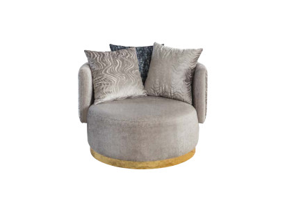 Design Fotel Luksusowy Jednomiejscowy Nowoczesny Lehn Włókienniczy 1 Siedziba Meble Jednoosobowy