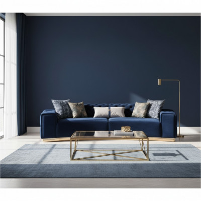 Sofa tapicerowana 4-miejsce do siedzenia Sofa Włókienniczy Siedziba luksusowy design sof nowoczesnych