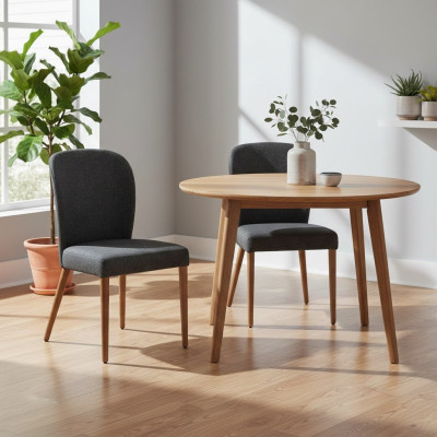 Modern Drewno 2x Krzesła Luksusowa Podkładka Design Krzesło Fotel Nowa Podkładka Fotel