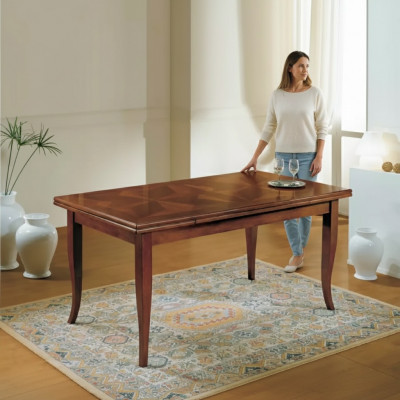 Stół obiadowy Classic Tabela Drewno Luksusowe stoły jadalnia Meble Dining Design