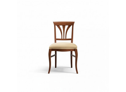 Krzesło bez Podłokietnik Krzesło do jadalni Drewno jadalnia Brown Design Classic