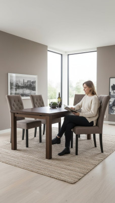 Klasyczne Krzesło designerskie krzesło drewniane krzesło do jadalni luksusowy fotel Drewno