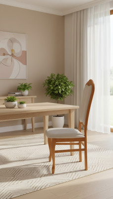 Krzesło 1 miejsce do siedzenia Fotel Drewno Luxury Meble Design Fotel Drewno jadalnia