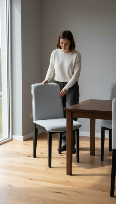 Krzesło Biały jadalnia Style Classic Krzesła Podkładka Design Luxury New