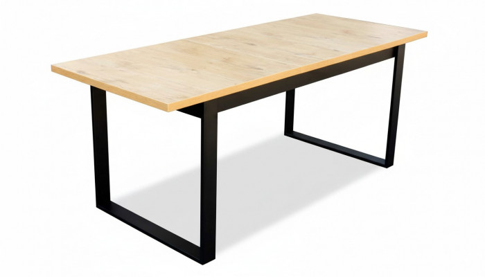 Stół obiadowy Tabela jadalnia Salon Brązowe Drewno Design Luksusowy Nowoczesny Nowość