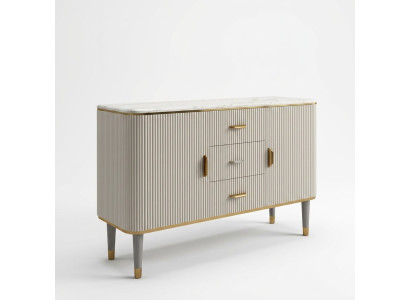 Design Meble Luksusowy Komody Komody Salon Nowoczesne Szare Drewno Nowe