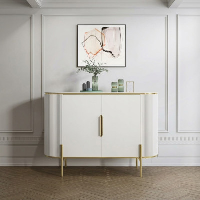 Designerski Kredens Kredens Szafa Nowoczesny Salon Komody Drewno Nowość