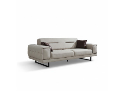 Nowoczesna trzyosobowa sofa umeblowanie salonu luksusowe sofy kanapa projekt nowość