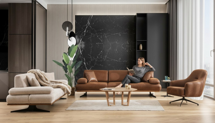 Zestaw sofowy komplet sofa czteroosobowa nowoczesna trzyosobowa kanapa salonowa fotel nowy