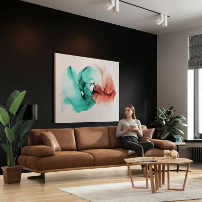 Sofa Czteroosobowa Kanapa Nowoczesny Design Materiał Luksusowa Sofa do Salonu Podkładka