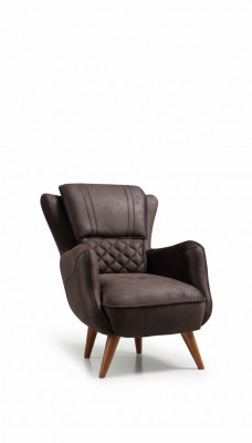 Luksusowe Meble do Salonu Fotel Tapicerowane Siedzisko Nowoczesny Design PolsterFotel