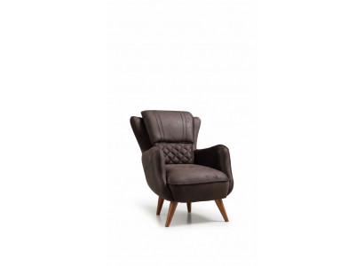 Luksusowe Meble do Salonu Fotel Tapicerowane Siedzisko Nowoczesny Design PolsterFotel