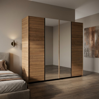 Sypialnia Szafa Nowoczesne Drewno Meble Szafa Luksusowy Design