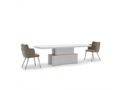 jadalnia Design Stół obiadowy Nowoczesne Meble Biały Tabela Nowe Luksusowe stoły 240x110