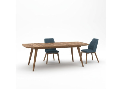 jadalnia Kompletny 5-częściowy Stół obiadowy Design 4x Krzesza grupa restauracyjna luksusowe Meble
